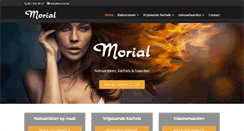 Desktop Screenshot of morial.be
