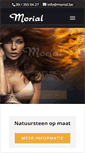 Mobile Screenshot of morial.be