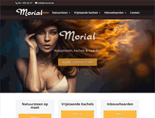 Tablet Screenshot of morial.be